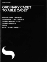 Picture of  Ordinary Cadet to Able Cadet Log Book