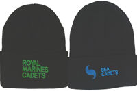 Picture of Beanie Hat with Sea Cadets or Royal Marines Cadets logo