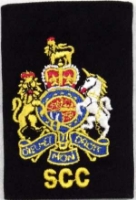 Picture of (Serial 160) WO1 SCC Rank Slide (Pair)